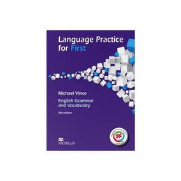 Language Practice for First 5th Edition Student's Book and M, editura Macmillan Education