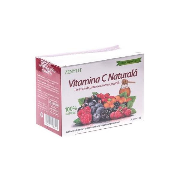 Vitamina C Zenyth Pharmaceuticals, 28 plicuri x 5 g