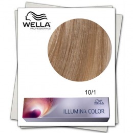 Vopsea permanenta - wella professionals illumina color nuanta 10/1 blond luminos deschis cenusiu