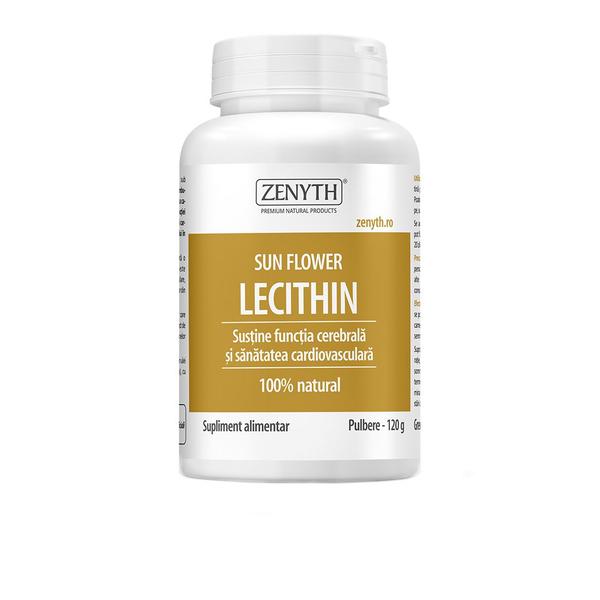 Sun Flower Lecithin Pulbere Zenyth Pharmaceuticals, 120 g