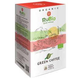 Cafea verde organica rubio vedda, 20 plicuri