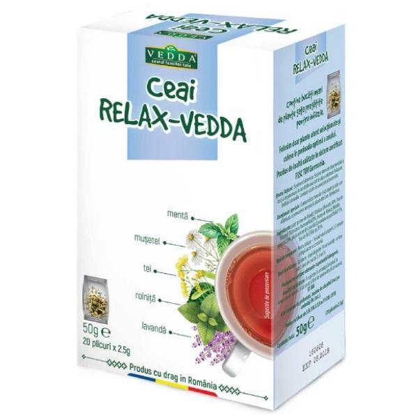 Ceai Relax Vedda, 20 plicuri