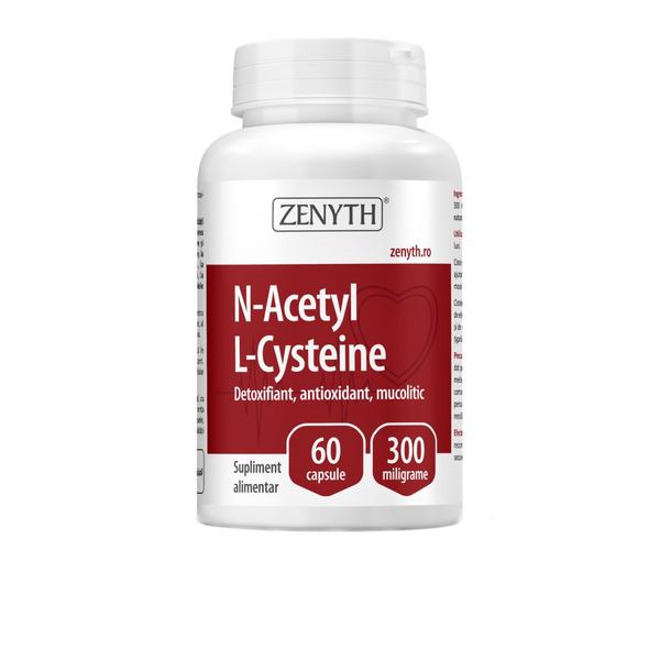 N-Acetyl L-Cysteine Zenyth Pharmaceuticals, 60 capsule