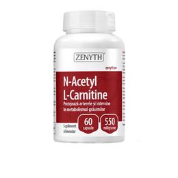 N-acetyl l-carnitine zenyth pharmaceuticals, 60 capsule