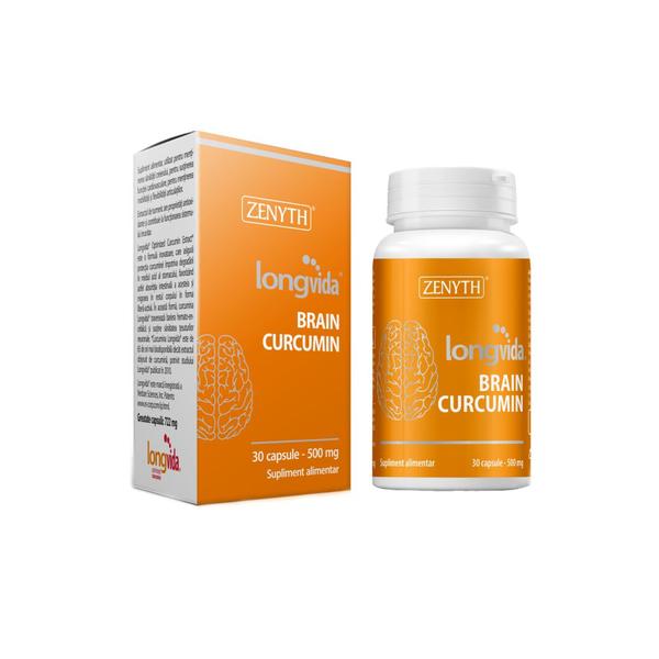Longvida Brain Curcumin Zenyth Pharmaceuticals, 30 capsule
