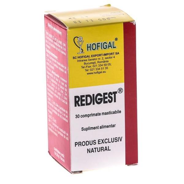 Redigest Hofigal, 30 comprimate masticabile