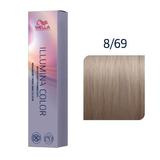 Vopsea Permanenta - Wella Professionals Illumina Color Nuanta 8/69 blond deschis violet perlat
