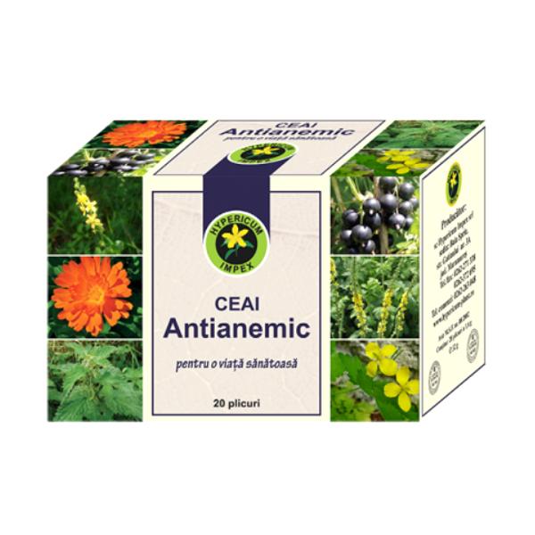 Ceai Antianemic Hypericum, 20 plicuri