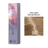 Vopsea Permanenta - Wella Professionals Illumina Color Nuanta 9/7 blond luminos maro