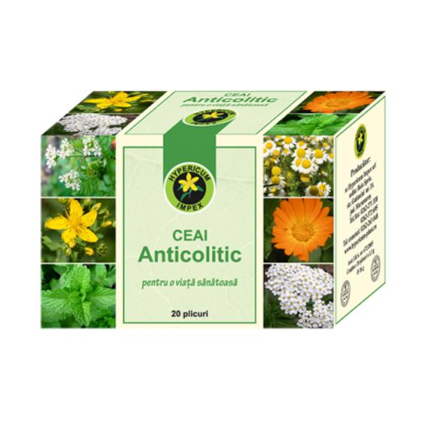 Ceai Anticolitic Hypericum, 20 plicuri