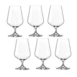 Pahare pentru bere set 6 buc Bohemia Cristal Siesta Raki 380ml