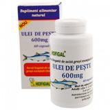 Ulei de Peste 600 mg Hofigal, 60 capsule moi