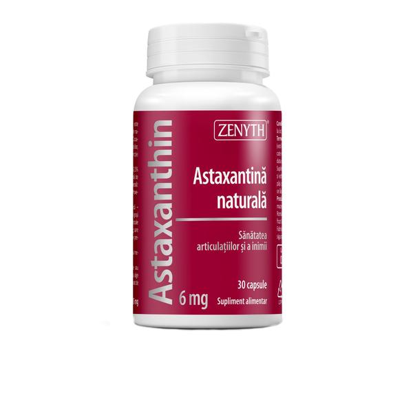 AstaXanthin 6MG Zenyth Pharmaceuticals, 30 capsule