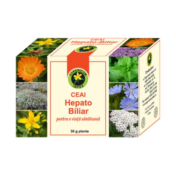 Ceai Hepato Biliar Hypericum, 30g