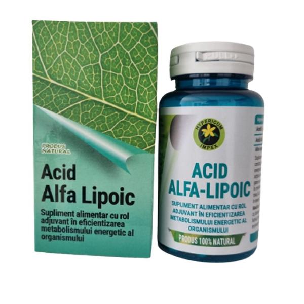 Acid Alfa-Lipoic Hypericum, 60 capsule