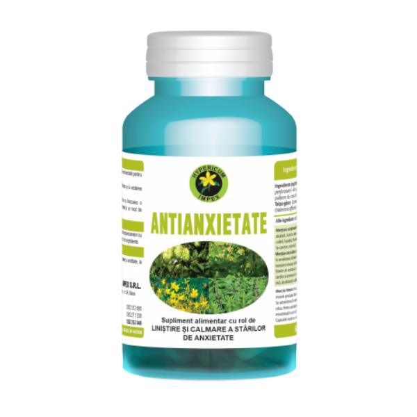 Antianxietate Hypericum, 60 capsule