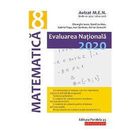 Evaluarea Nationala 2020. Matematica - Clasa 8 - Gheorghe Iurea, Dorel Luchian, editura Paralela 45