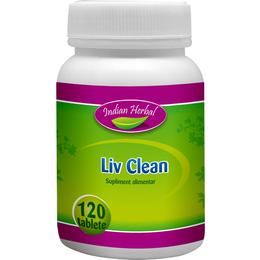 Liv clean indian herbal, 120 comprimate