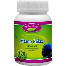 Memo relax indian herbal, 120 comprimate