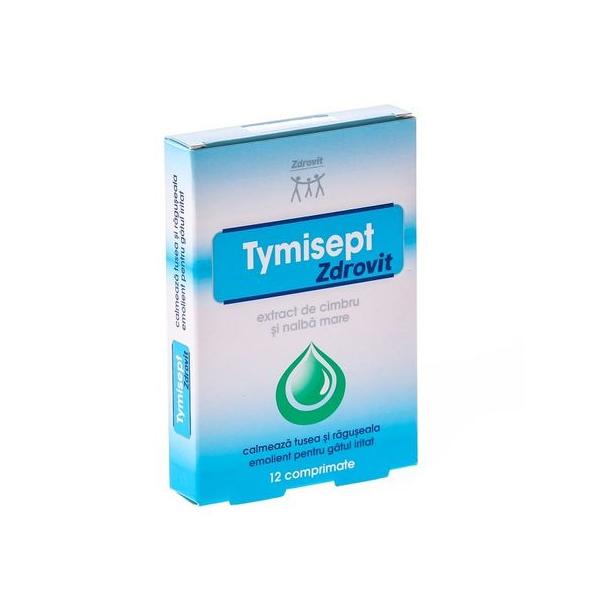 Tymisept Zdrovit, 12 comprimate