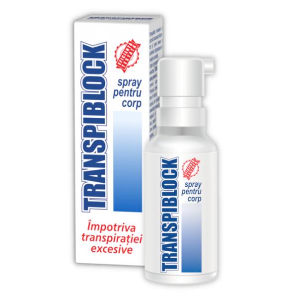 Spray Pentru Corp Transpiblock Zdrovit, 50 ml poza