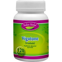 Vigotone indian herbal, 120 comprimate