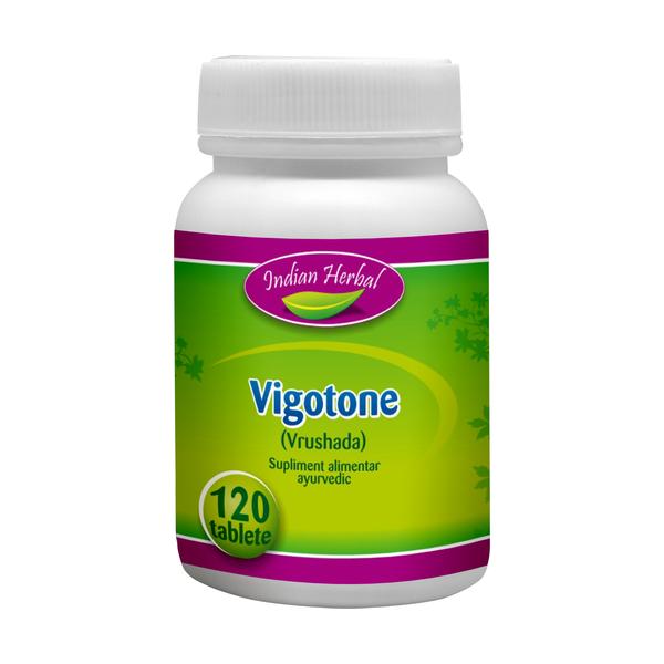 Vigotone Indian Herbal, 120 comprimate