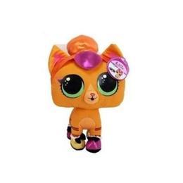 Figurina de plus Lol Surprise Pets, Neon Kitty, 25 cm