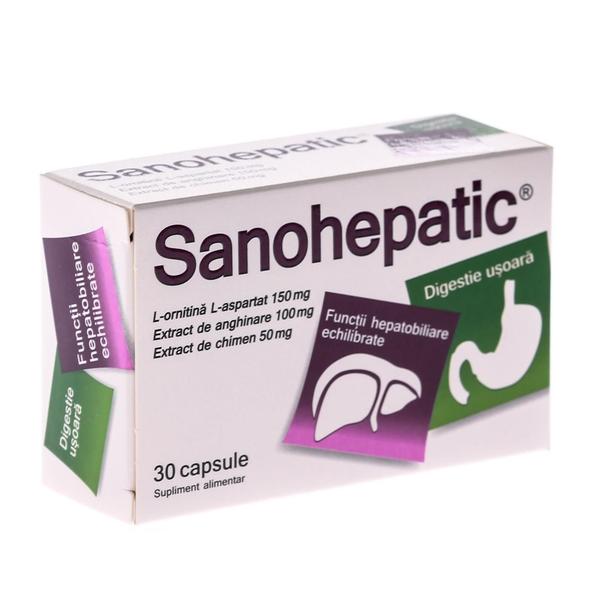Sanohepatic zdrovit, 30 capsule