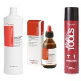 Pachet impotriva Caderii Parului Fanola Energy - Sampon 1000ml, Lotiune 125ml, Spray Fixare 300ml