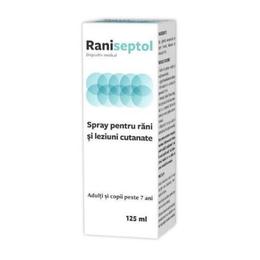 Raniseptol spray adulti si copii zdrovit, 125 ml