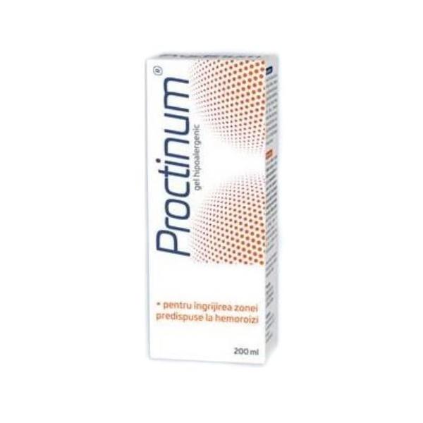 Proctinum Gel Hipoalergenic igiena Igiena Ano-rectala Zdrovit, 200 ml
