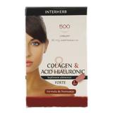 Colagen&Acid Hialuronic Forte Interherb, 30 comprimate