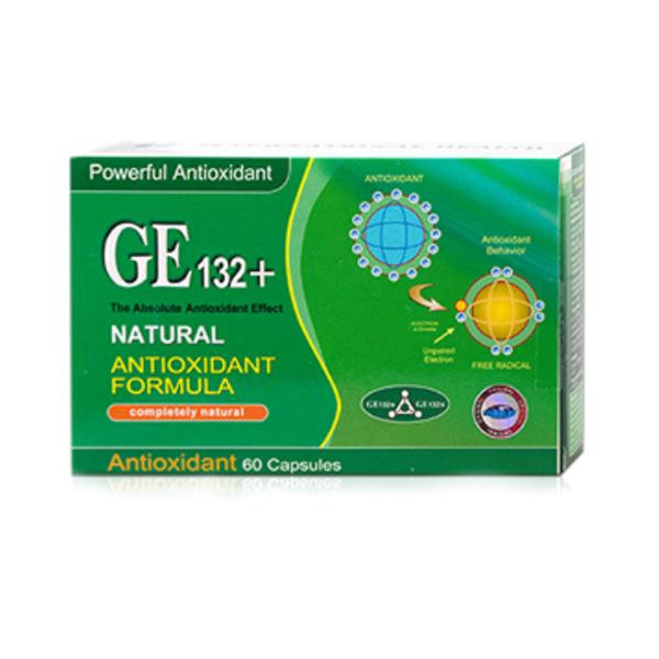 Antioxidant GE132 + Natural International Health, 60 capsule