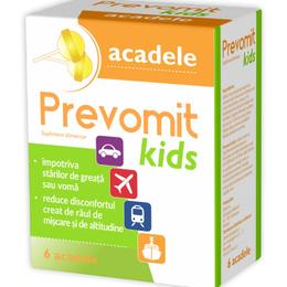 Prevomit kids zdrovit, 6 acadele