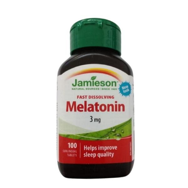 Melatonina Jamieson 3mg, 100 comprimate