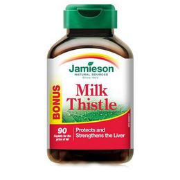 Milk thistle jamieson 150mg, 90 comprimate