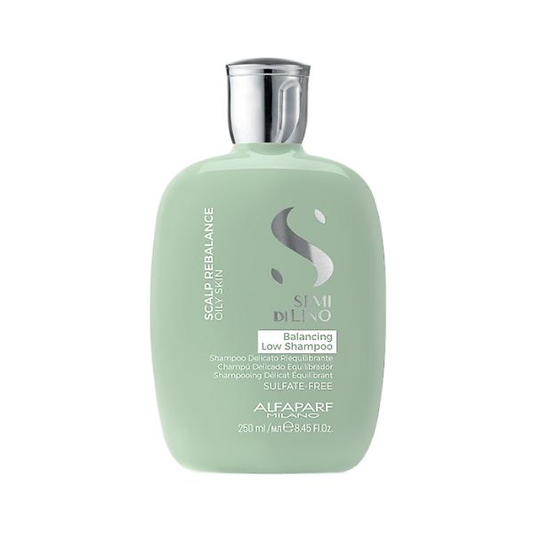 Poze Sampon Echilibrant Anti-Sebum - Alfaparf Milano Semi Di Lino Scalp Rebalance Balancing Low Shampoo, 250ml