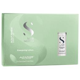 Lotiune energizanta impotriva caderii parului - alfaparf milano semi di lino scalp renew energizing lotion, 12 x 10ml