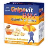 Gripovit Mix Vitamina C 850 MG cu Ghimbir si Miere Zdrovit, 10 plicuri