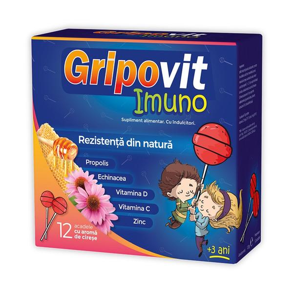 Gripovit Imuno Zdrovit, 12 acadele Gripovit Imuno Zdrovit, 12 acadele