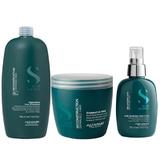 Pachet Reparator pentru Par Deteriorat - Alfaparf Milano Reconstruction Damaged Hair: Sampon 1000 ml, Masca 500 ml, Tratament 125 ml