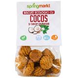Biscuiti Ecologici cu Cocos si Sirop de Artar Springmarkt, 100g