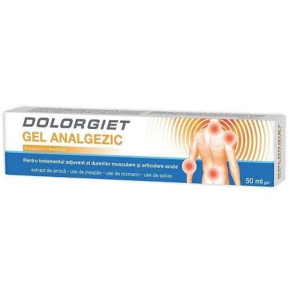 Gel Analgezic Dolorgiet Zdrovit, 50 ml