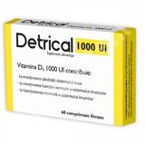Detrical D3 1000 IU Zdrovit, 60 comprimate