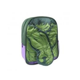 Ghiozdan pentru gradinita, Avengers Hulk 3D, verde, 31 cm