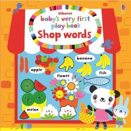 Carte pentru primele cuvinte in engleza Baby's very first play book shop words