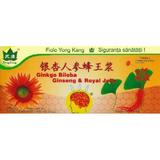 Ginkgo Biloba + Ginseng + Royal Jelly Yong Kang, 10 fiole x 10 ml
