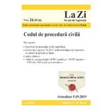 Codul de procedura civila Act. 5.09.2019, editura C.h. Beck