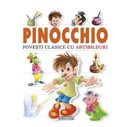 Pinocchio - Povesti clasice cu abtibilduri, editura Girasol